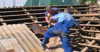 Демонтаж крыши в Ногинске - стоимость работ от 738 рублей за м2